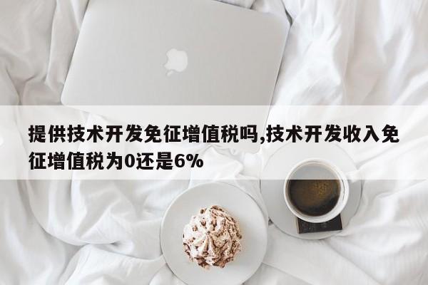 提供技术开发免征增值税吗,技术开发收入免征增值税为0还是6%