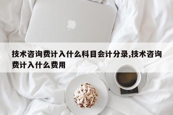技术咨询费计入什么科目会计分录,技术咨询费计入什么费用