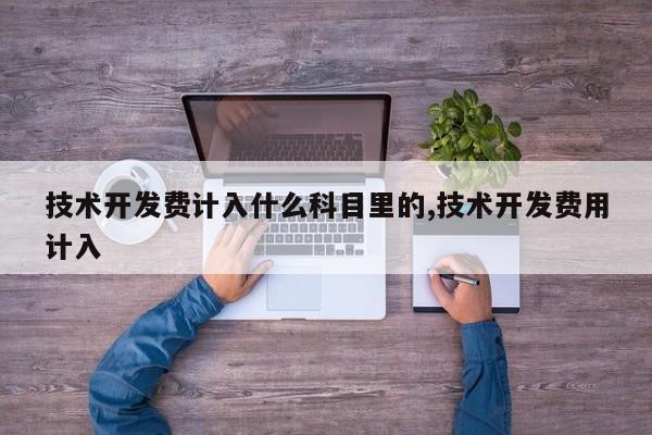 技术开发费计入什么科目里的,技术开发费用计入