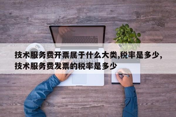 技术服务费开票属于什么大类,税率是多少,技术服务费发票的税率是多少